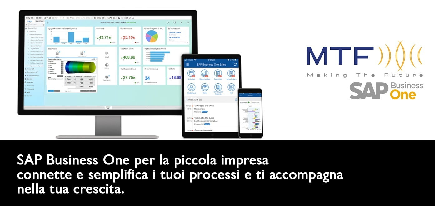 Semplifica i tuoi processi con SAP Business One