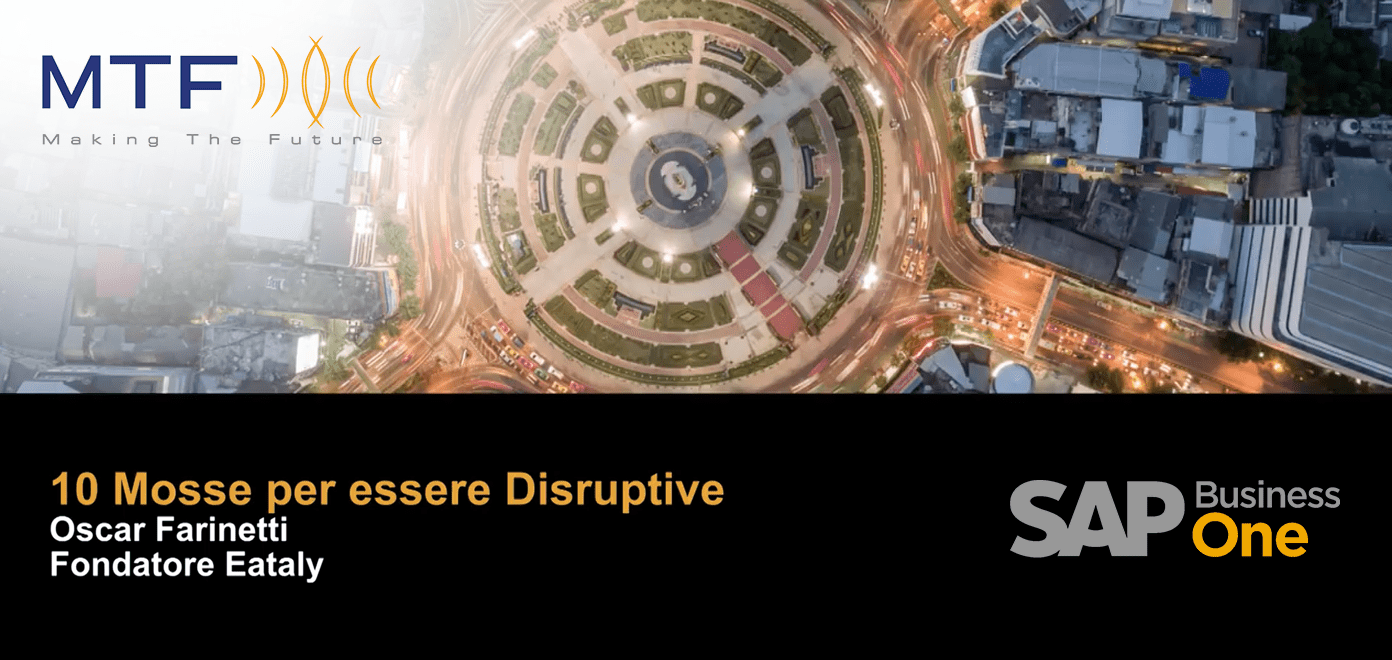 Oscar Farinetti parla al Forum di SAP 2017