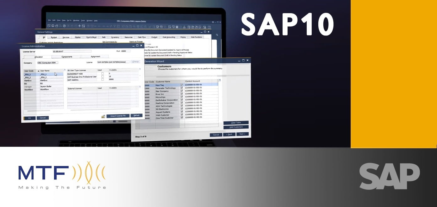 Aggiorna a SAP Business One 10.0!
