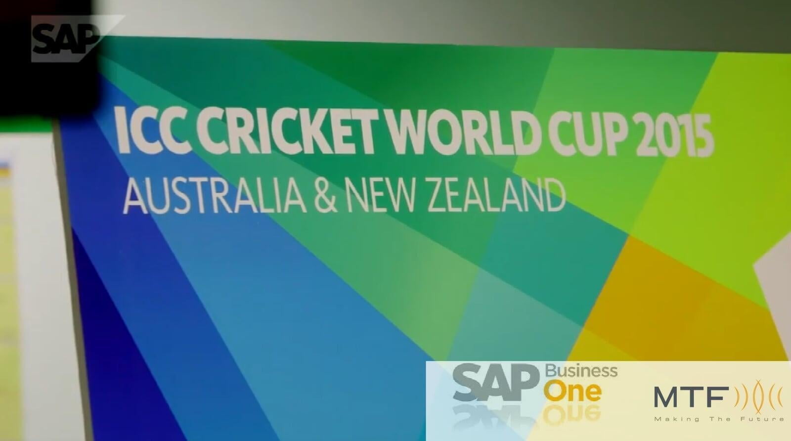 SAP e la Coppa del Mondo di Cricket 2015